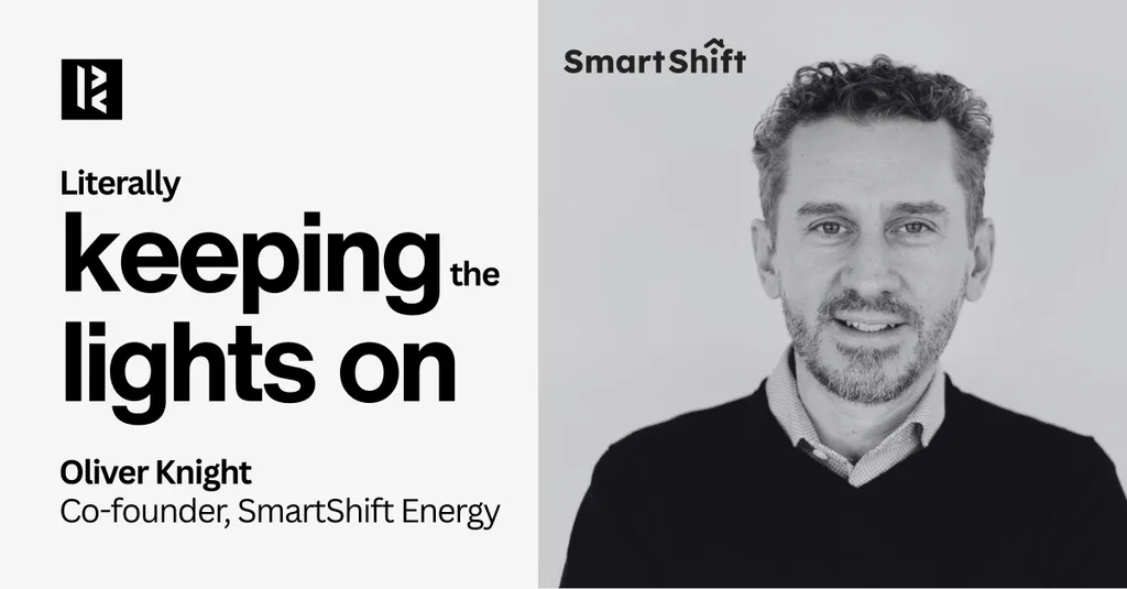 10: Oliver Knight, SmartShift Energy; strangers are keeping your passions a secret